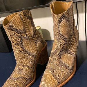 Free people snake booties